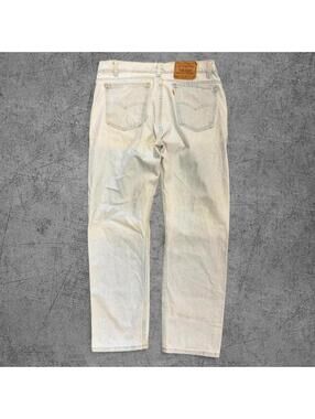 Vintage 1994 Faded Light Blue Levi 505 Orange Tab Jeans